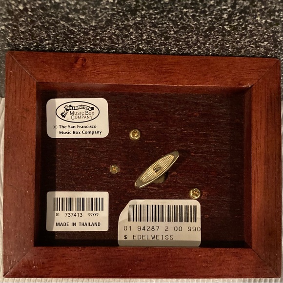 Extremely RARE Music Box “EDELWEISS”, The Sound of Music, Broadway, 1998. - Picture 4 of 12